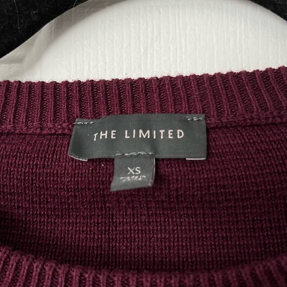 The Limited Pullover Sweater w/Asymmetrical Hem - Size XS - Picture 4 of 6